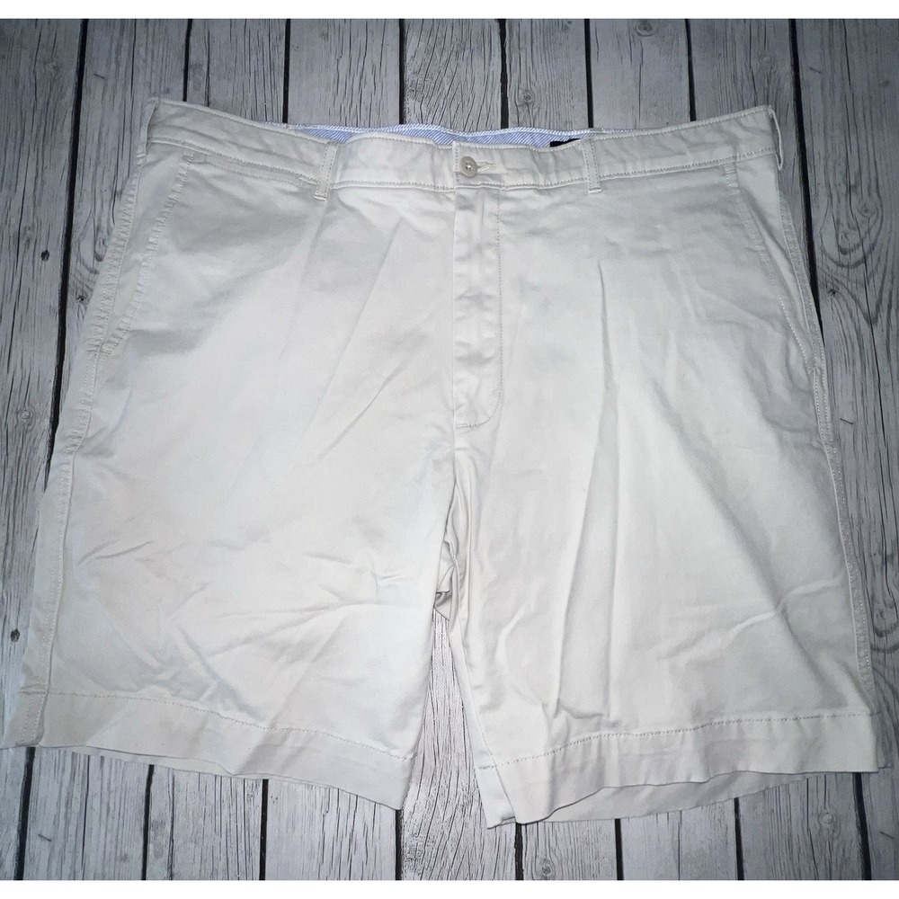Daniel Cremieux Shorts Mens 40 Chino Khaki Cotton Casual Preppy Pockets Golf